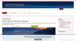 Desktop Screenshot of leber-baumesstechnik.de